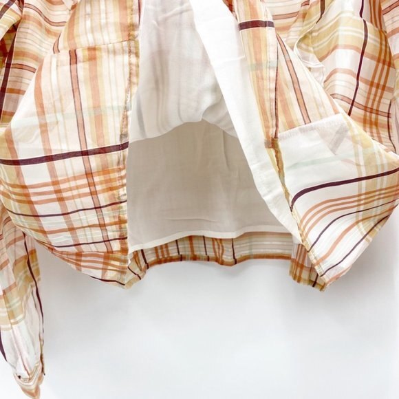 Anthropologie Current Air Polly Ruffled-Peasant L - Picture 8 of 13